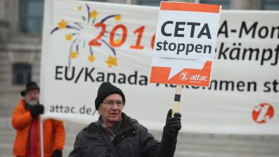 Liegt CETA in der alleinigen Kompetenz der EU?