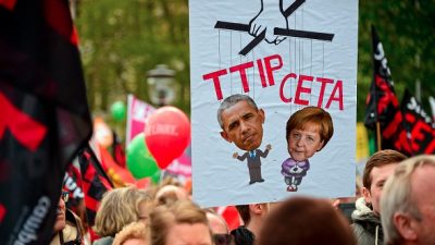 Merkel sieht TTIP noch nicht als gescheitert an