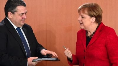 Gabriel will große Koalition beenden – und nicht mehr auf Kanzlerin Merkel „aufpassen“