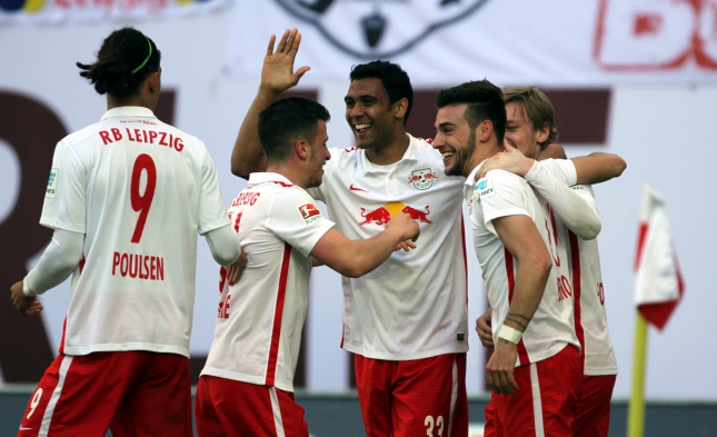 RB Leipzig steigt in die Fußball-Bundesliga auf