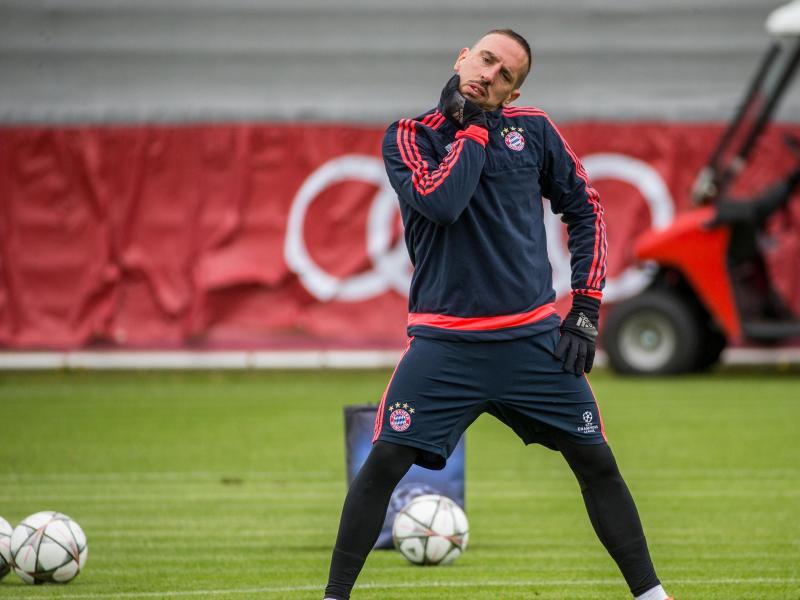 FCB-Training mit angeschlagenem Ribéry – «muss spielen»