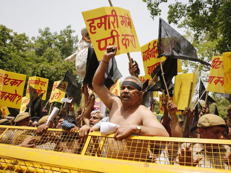 Proteste in Indien: Nur noch Gas-Taxis in Neu Delhi zugelassen