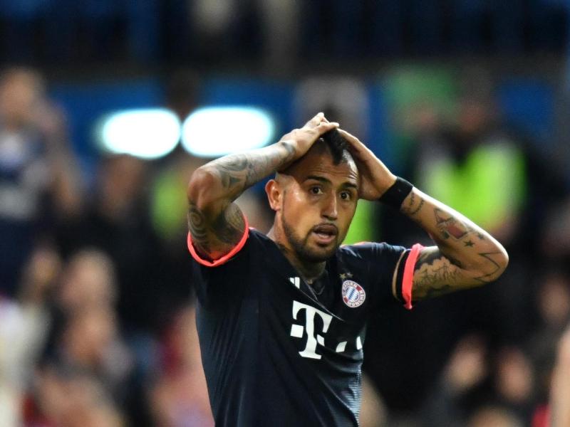 FC Bayern ohne erkrankten Vidal gegen Ingolstadt