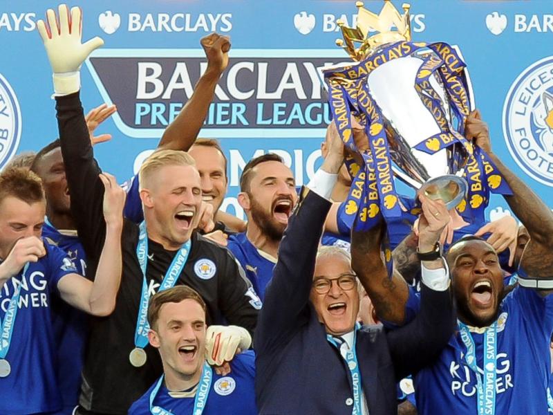 Leicester feiert seine Titel-Helden