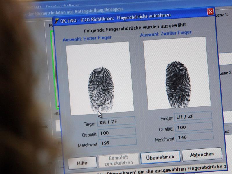 EU-Kommission: Digitaler Fingerabdruck im Ausweis bald verpflichtend