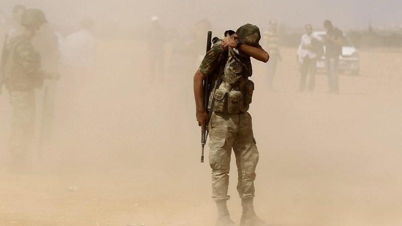 Türkei beschießt kurdische Milizen und IS-Stellungen – die von den USA unterstützt werden