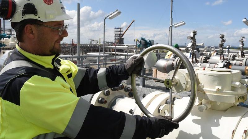 Deutschlands Gasreserven schrumpfen schnell