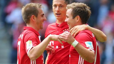 Bayern feiern Meister-Gala – 3:1 gegen Hannover