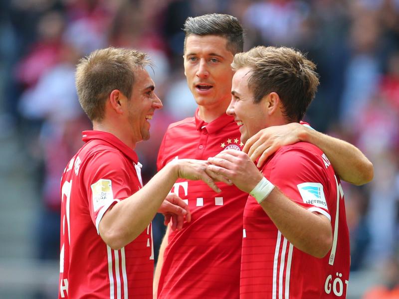 Bayern feiern Meister-Gala – 3:1 gegen Hannover