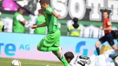 Gladbach macht mit Sieg in Darmstadt Platz vier klar