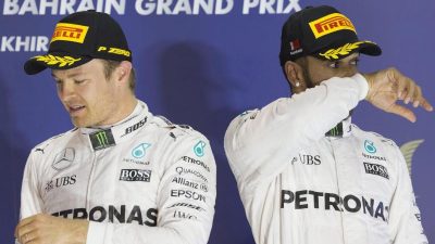 Mercedes-Desaster: Crash von Rosberg und Hamilton