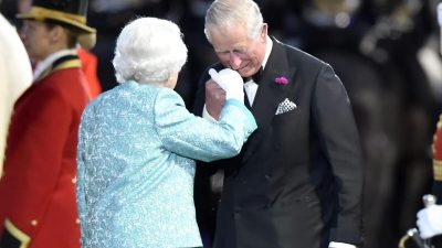 Stars und viele Pferde: Queen feiert in Windsor