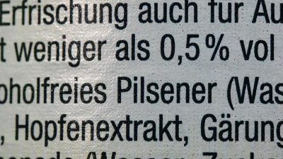 Wirklich alkoholfrei? Bier-Kennzeichnung bleibt umstritten