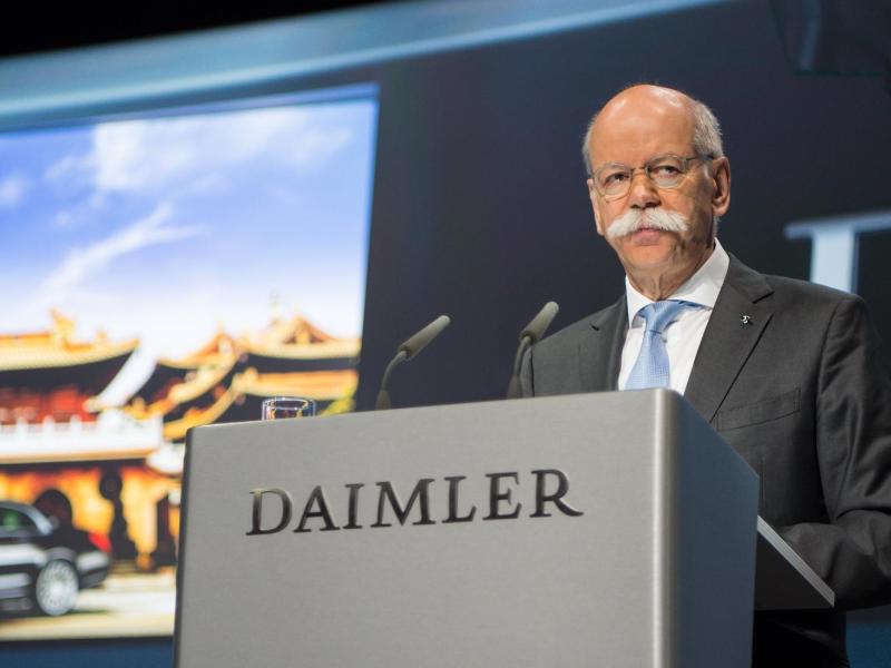 Abgas-Skandal: Sammelklage in den USA gegen Daimler-Chef Zetsche