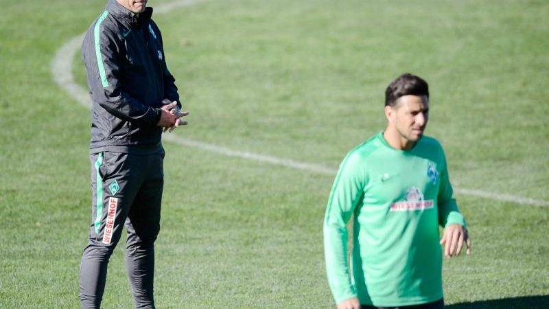 Nach Werder-Rettung: Bleiben Skripnik und Pizarro?