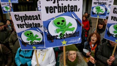 Grüne: Merkels Unterstützung für Glyphosat befremdlich