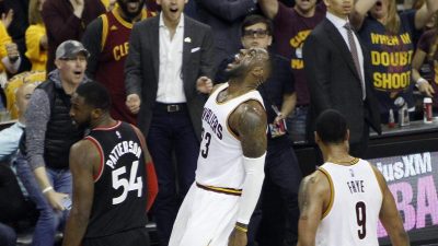 NBA-Playoffs: Cleveland lässt Toronto keine Chance