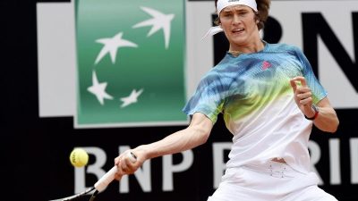 Alexander Zverev in Nizza im Halbfinale