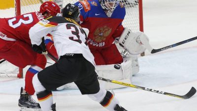 DEB verpasst WM-Sensation – 1:4 gegen Gastgeber Russland