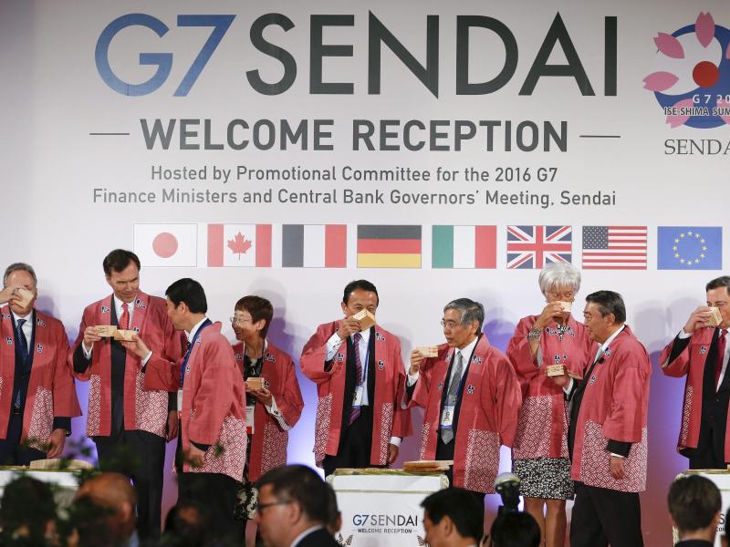 G7-Länder beraten über Wirtschaftspolitik und Wechselkurse