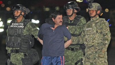 Drogenboss „El Chapo“ droht lange Haft in den USA