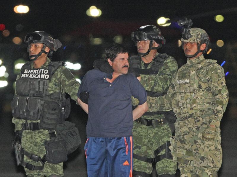 Drogenboss „El Chapo“ droht lange Haft in den USA