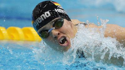 Hentke schwimmt zu EM-Gold über 200 Meter Schmetterling