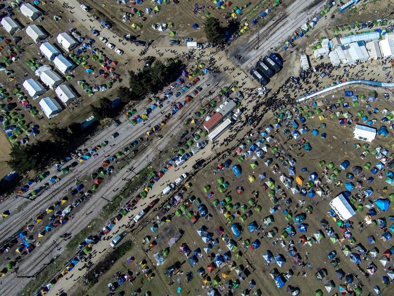 Flüchtlingscamp von Idomeni soll geräumt werden