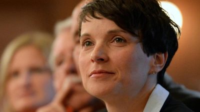 AfD-Chefin Petry für Zusammenarbeit mit Front National