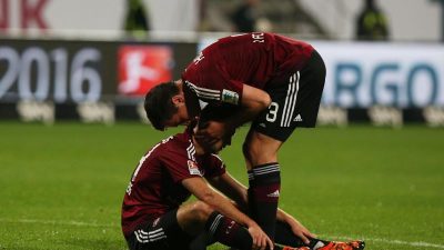 „Bitterer Abend“ für Nürnberg – Eintracht «überglücklich»