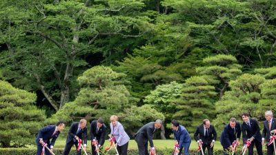 G7-Gipfel in Japan: EU fordert mehr Solidarität in Flüchtlingskrise