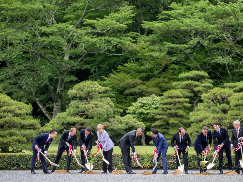 G7-Gipfel in Japan: EU fordert mehr Solidarität in Flüchtlingskrise