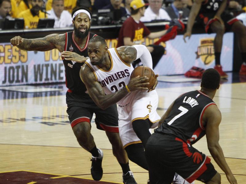 NBA-Playoffs: Cleveland mit Kantersieg gegen Toronto
