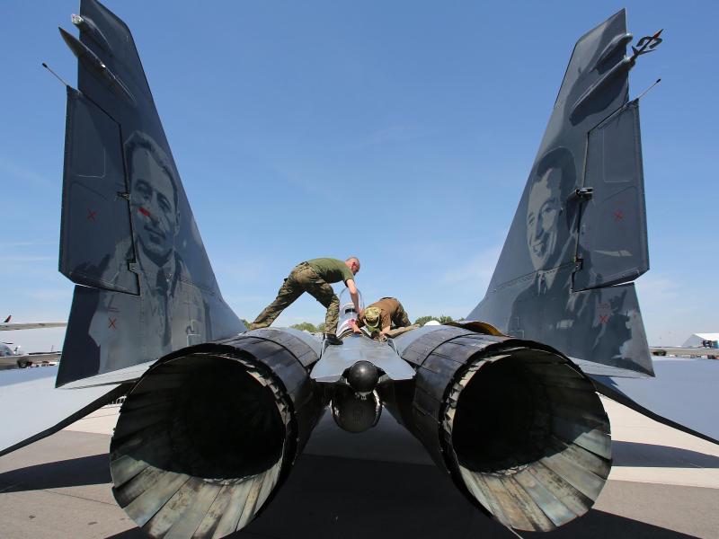 Pentagon: Ukraine hat lediglich Ersatzteile von Kampfjets erhalten