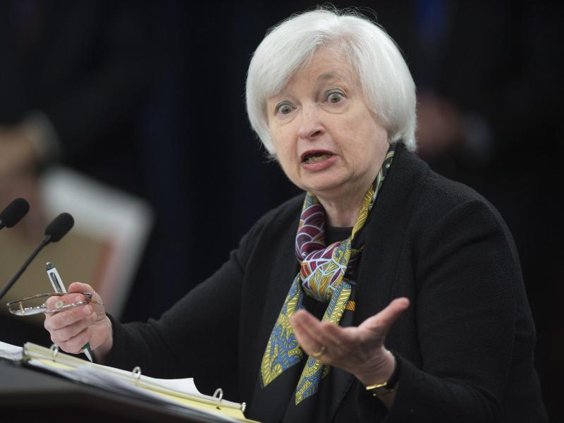 US-Notenbankchefin Yellen setzt Euro und Yen unter Druck