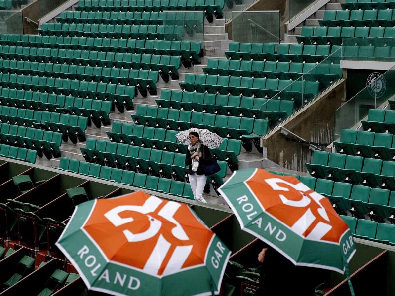 Kompletter Spieltag bei French Open wegen Regens abgesagt