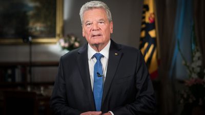 Livestream: Gauck tritt nicht für zweite Amtszeit an – kein Rücktritt