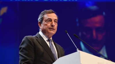 Brexit: Draghi rechnet mit weniger Wachstum im Eurogebiet