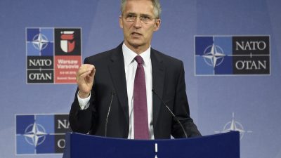 Irankrise: Stoltenberg stützt Trumps Forderung nach mehr Nato-Engagement