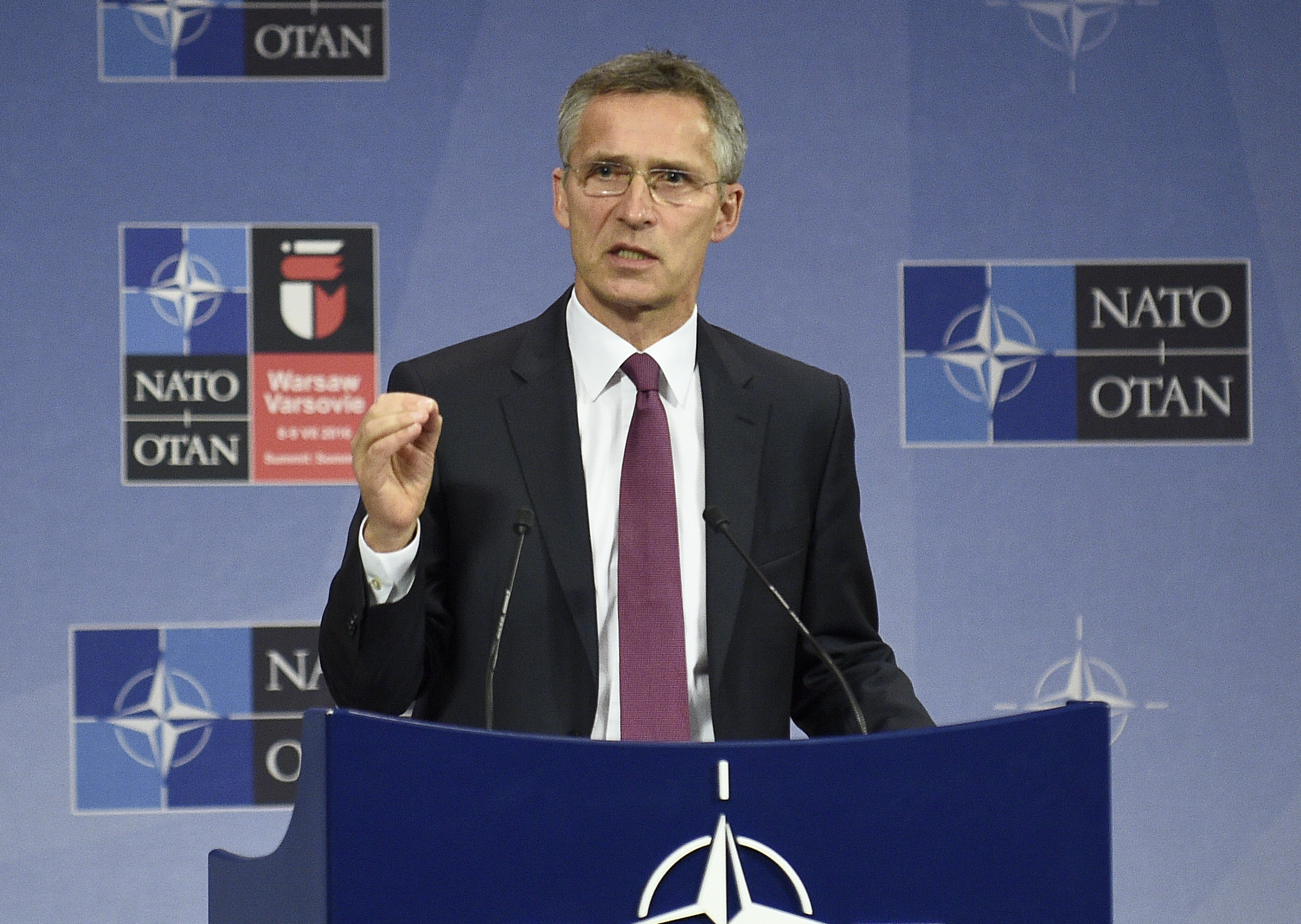 Nato-Generalsekretär wehrt sich gegen Kritik an Aufrüstung im Osten