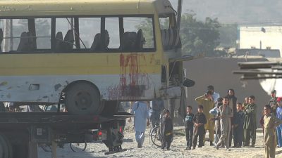 Selbstmord-Bomber tötet 14 Angestellte der kanadischen Botschaft in Afghanistan