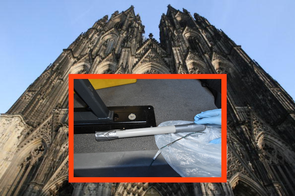 Bombe im Gepäck: Linksautonomer in Kölner Innenstadt verhaftet