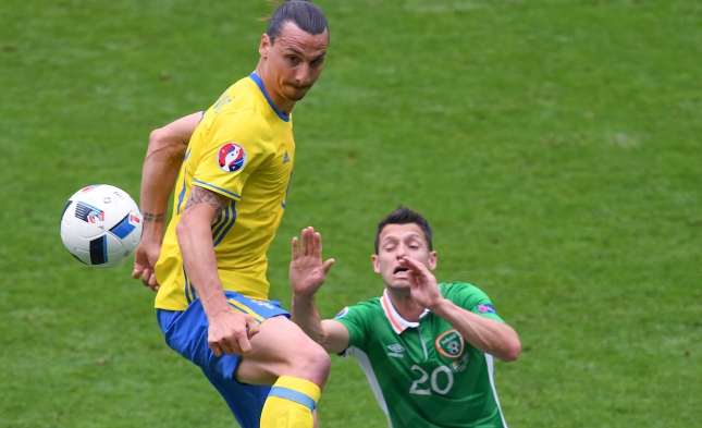 Fußball-EM: Schweden und Irland unentschieden