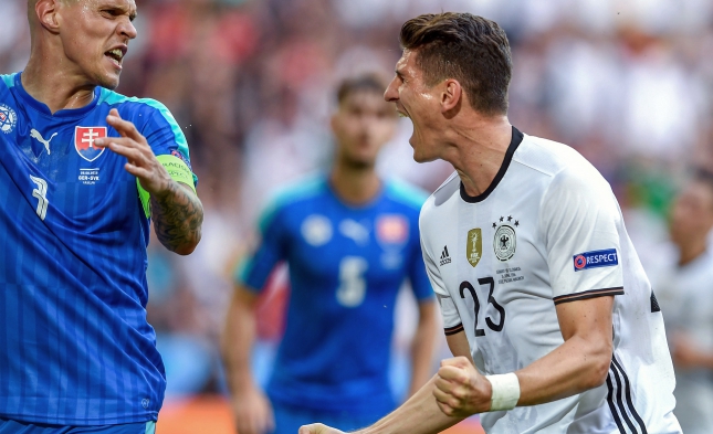 Deutschland nach Sieg gegen Slowakei im EM-Viertelfinale