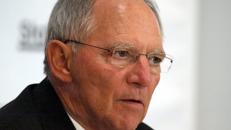 Schäuble mahnt Ende des unionsinternen Streits an