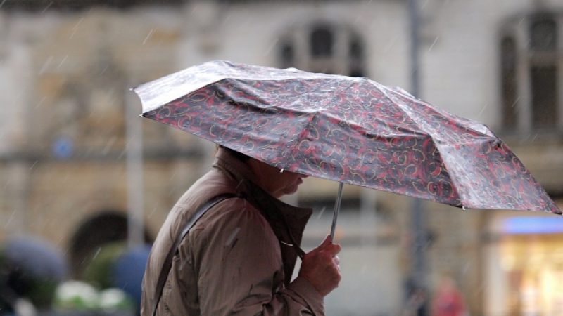 Wetterdienst warnt vor heftigem Starkregen in Norddeutschland