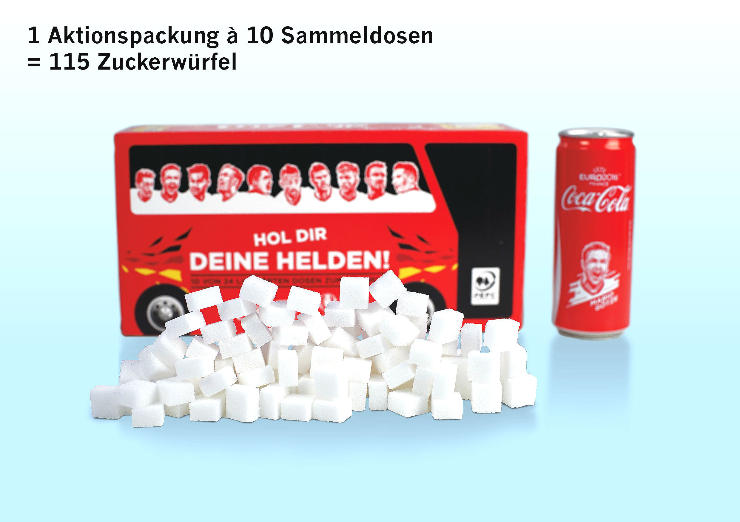 Rote Karte für den DFB: Nationalspieler werben für Zuckerbomben