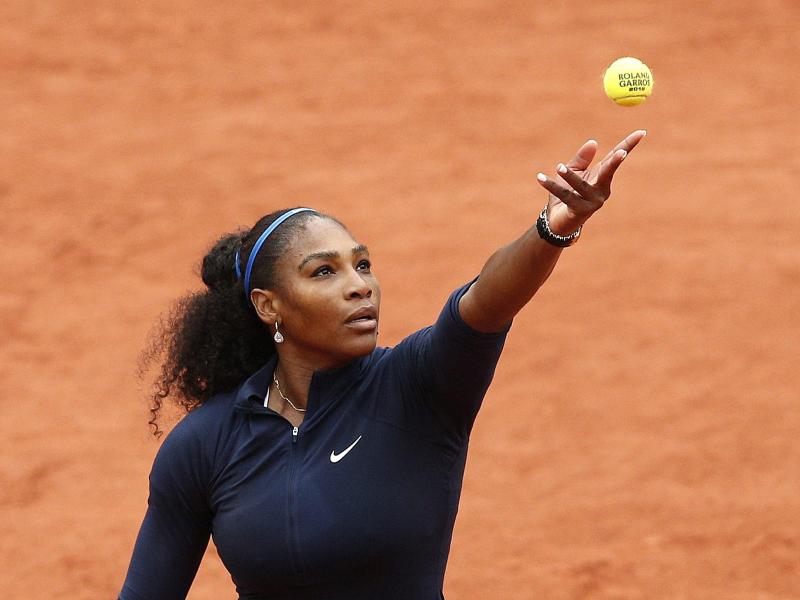 Serena Williams im French-Open-Viertelfinale