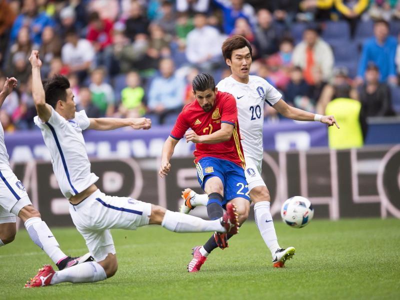 Spanien schießt sich für EM warm: 6:1 über Südkorea