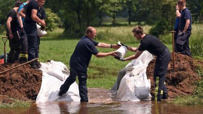 Isselburg bereitet sich auf Hochwasserwelle vor – Unwetterwarnungen aktuell